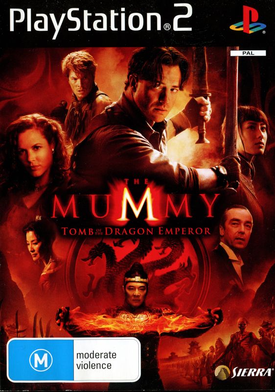 The Mummy: Tomb of the Dragon Emperor box art for Playstation 2
